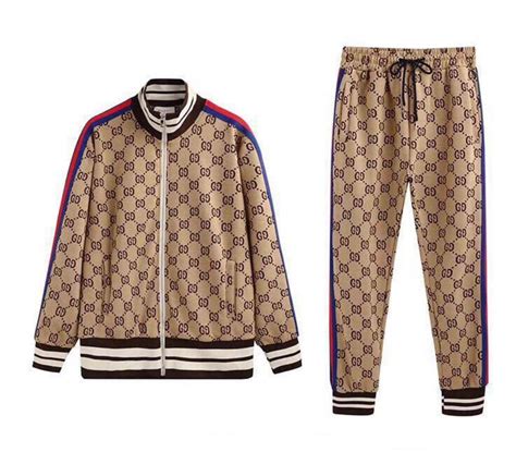 gucci track top|gucci jogging suits for men.